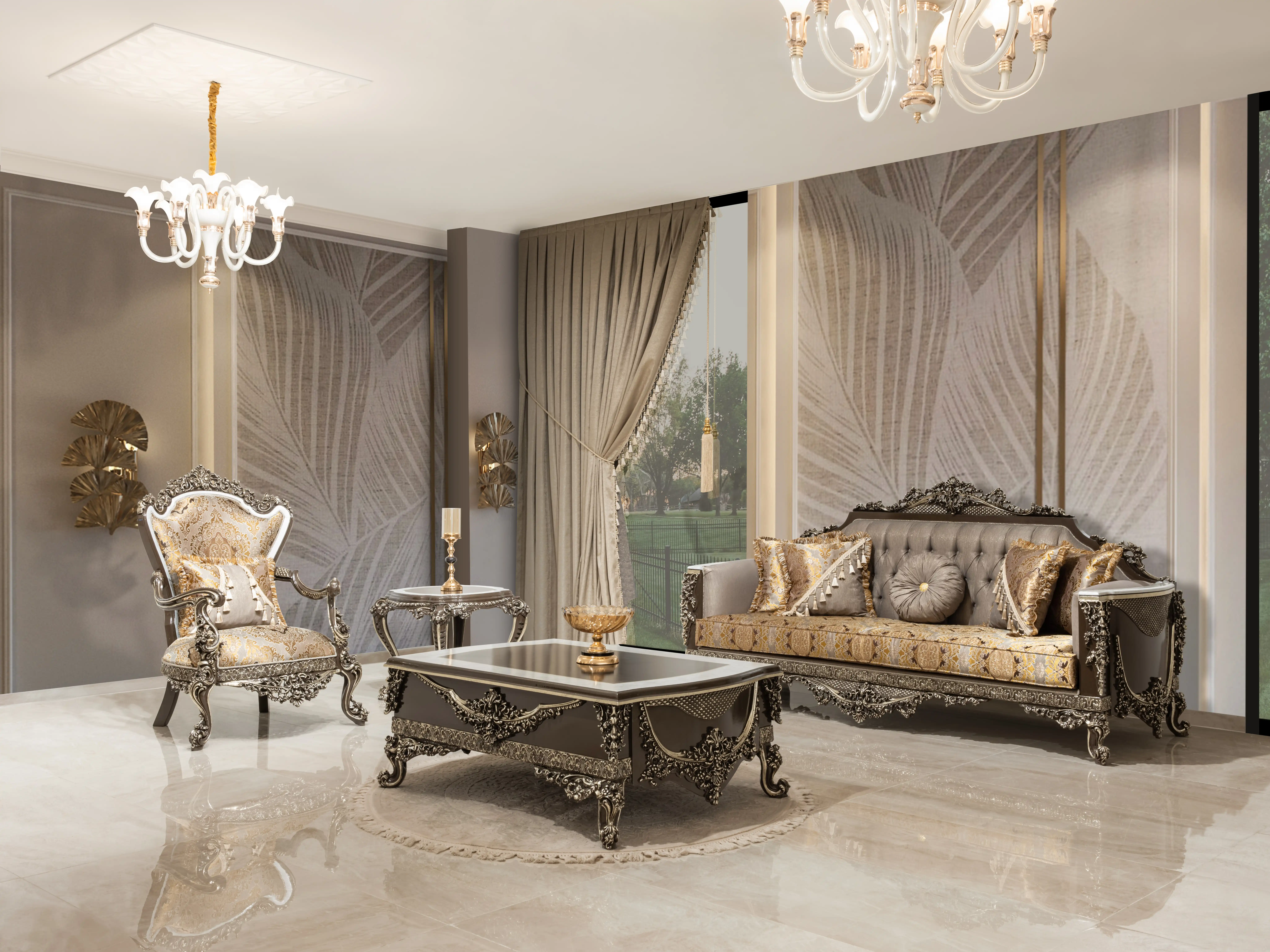 Çiçek Koltuk Takımı