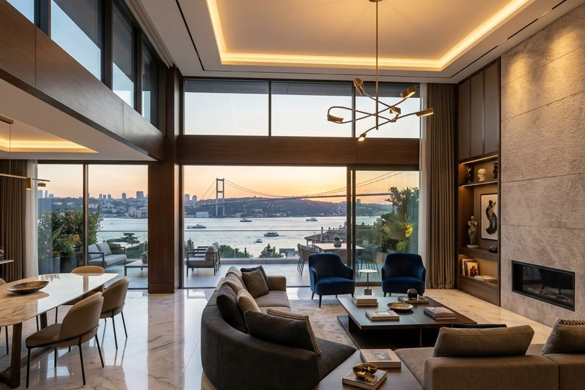 Ultra Lüks Boğaz Manzaralı Villa